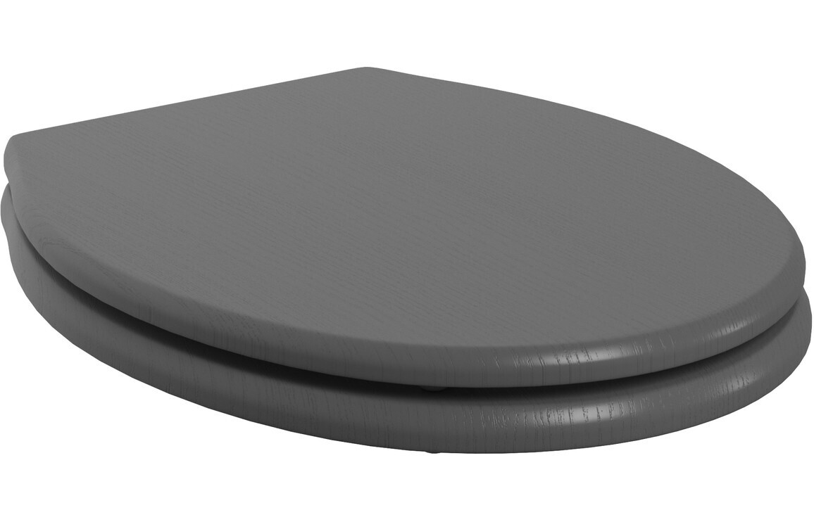 Shelly Soft Close Toilet Seat - Grey Ash