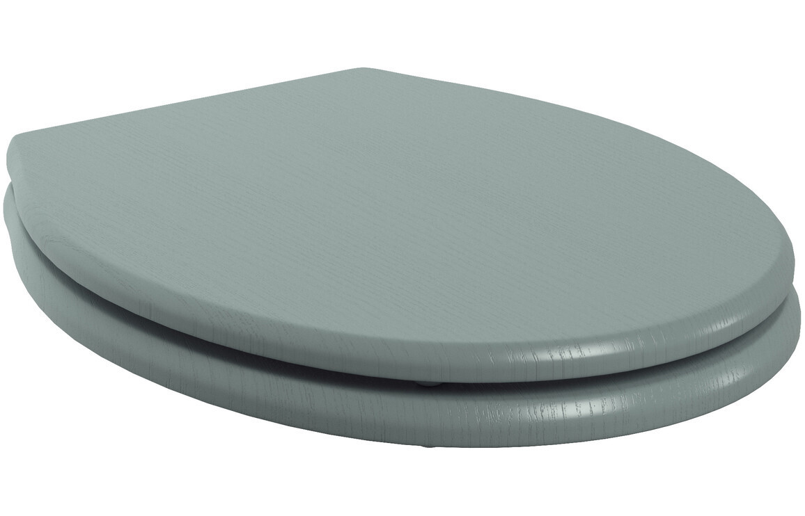 Shelly Soft Close Toilet Seat - Sea Green Wood Effect