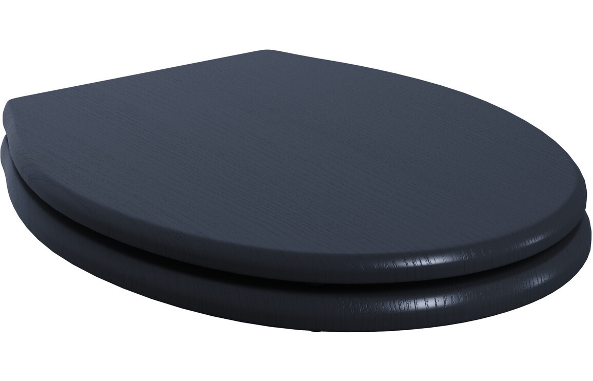 Shelly Soft Close Toilet Seat - Indigo Ash