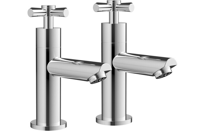Oliver Bath Taps - Chrome