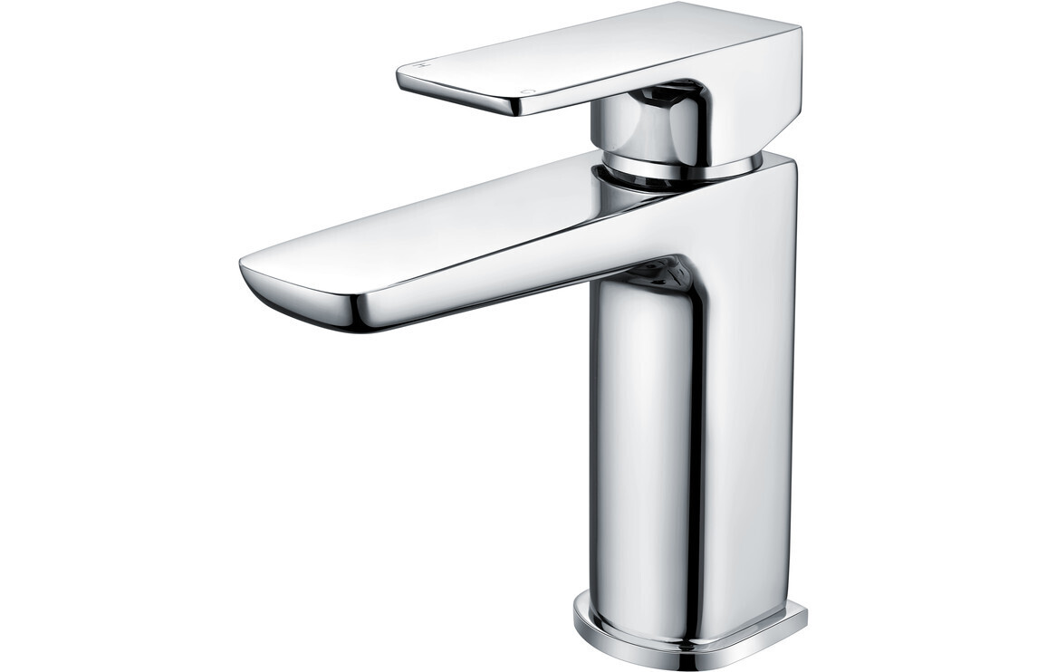 Berta Basin Mixer & Waste - Chrome