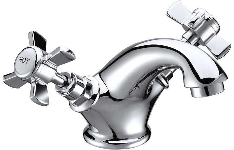 Bruno Basin Mixer & Waste - Chrome