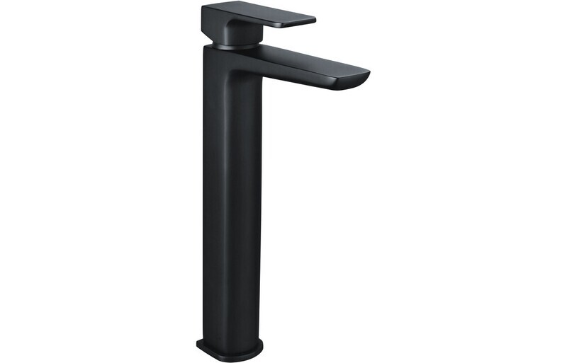 Berta Tall Basin Mixer - Matt Black