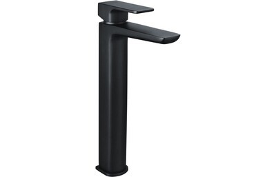 Berta Tall Basin Mixer - Matt Black