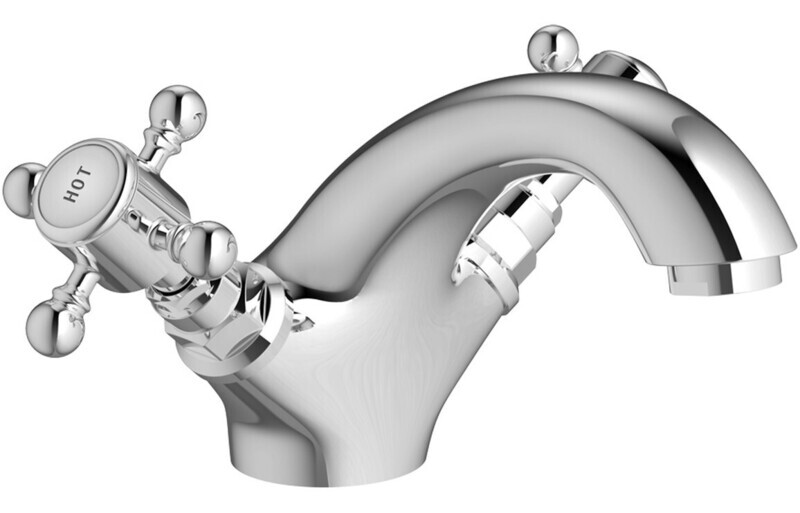 Graham Basin Mixer & Pop Up Waste - Chrome