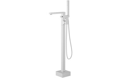Zayn Floor Standing Bath/Shower Mixer - Chrome