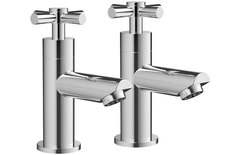 Oliver Basin Taps - Chrome