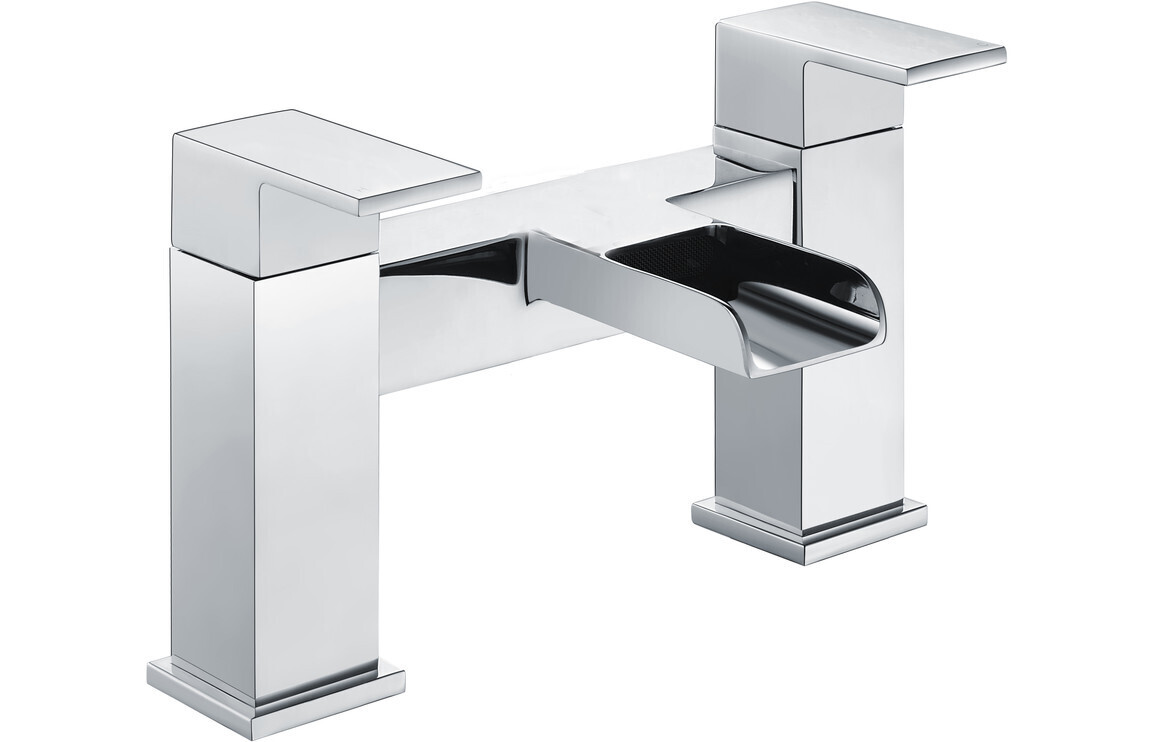 Mason Bath Filler - Chrome