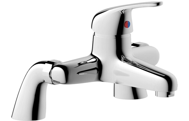 Nicholas Bath Filler - Chrome