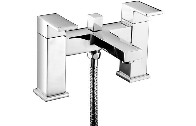 Zayn Bath/Shower Mixer & Shower Kit - Chrome