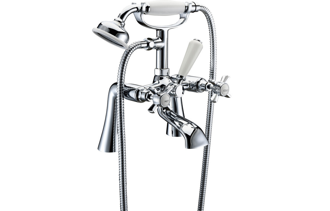 Bruno Bath/Shower Mixer - Chrome