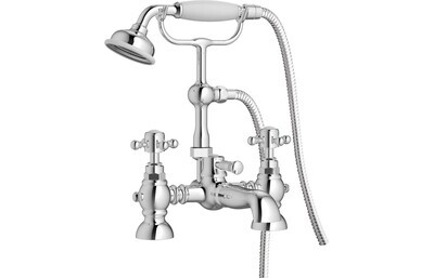 Graham Bath/Shower Mixer & Shower Kit - Chrome