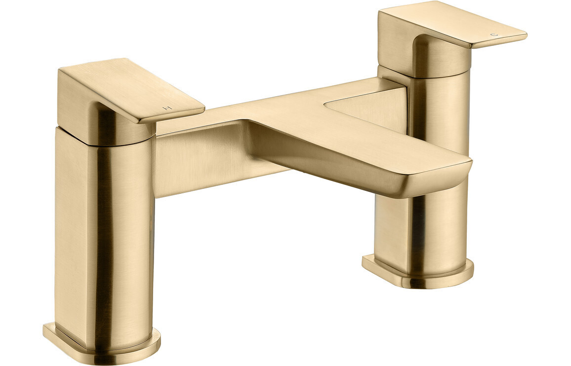 Berta Bath Filler - Brushed Brass