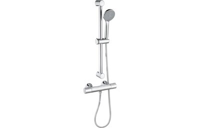 Tracey Cool-Touch Thermostatic Bar Mixer Shower - Chrome