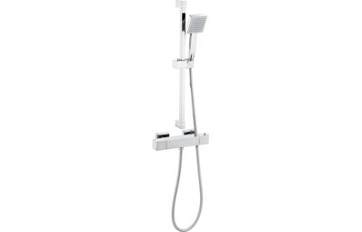 Arla Cool-Touch Thermostatic Bar Mixer Shower - Chrome