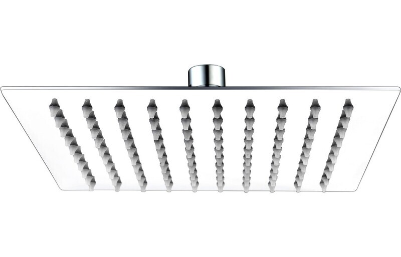 Cosmic 250mm Square Ultraslim Showerhead - St/Steel