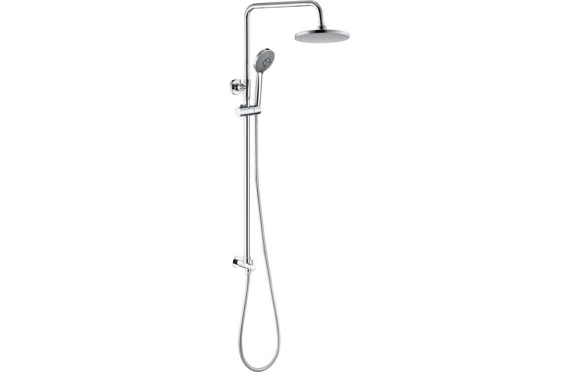 DISCONTINUED Round Shower Kit w/Overhead & Handset