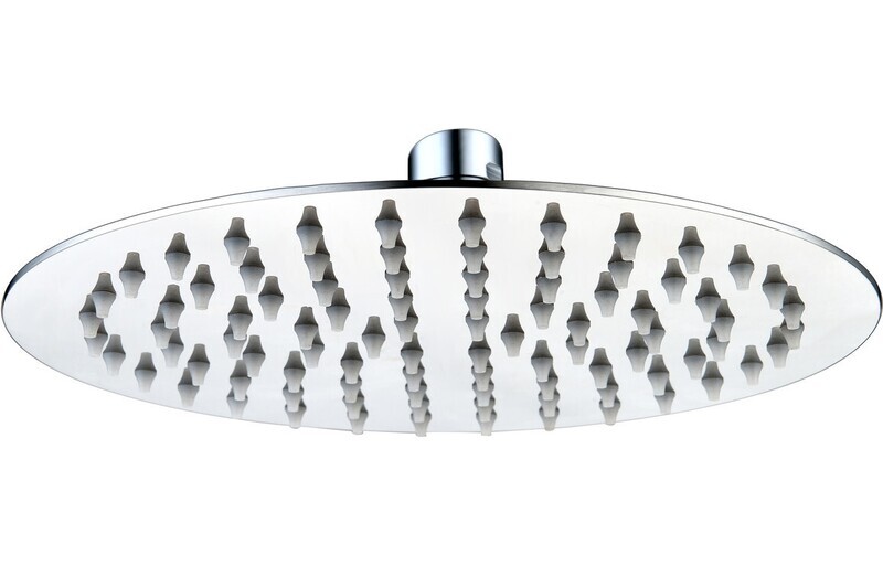 Aurora 200mm Round Ultraslim Showerhead - St/Steel