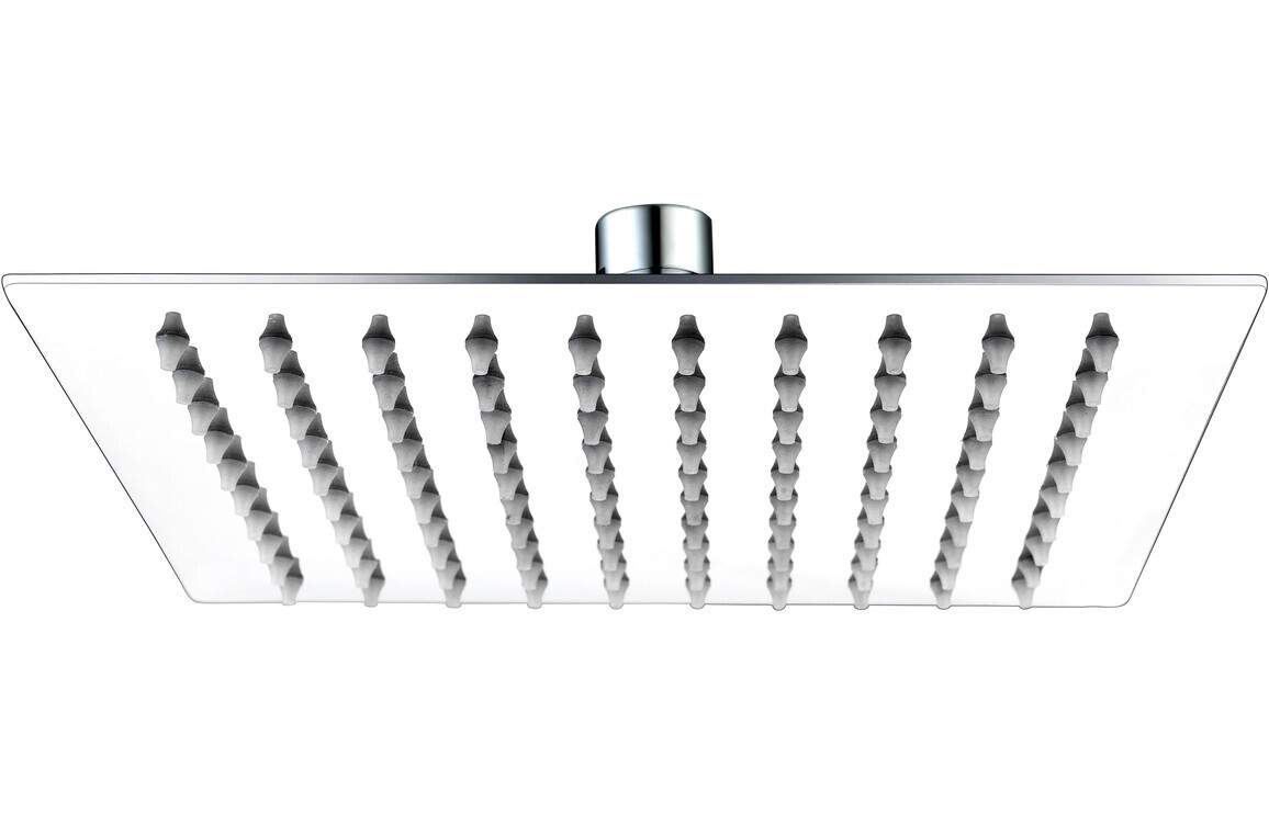 Cosmic 200mm Square Ultraslim Showerhead - St/Steel
