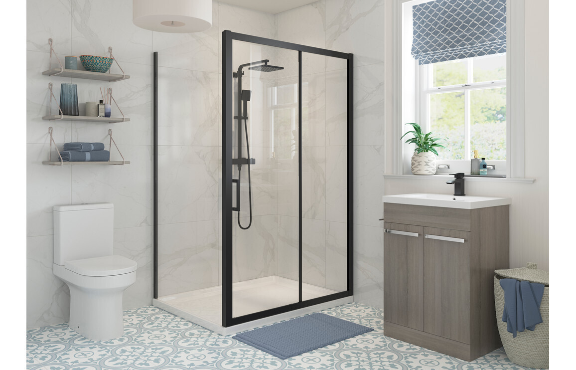 Cleopatra 900mm Side Panel - Black