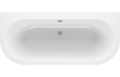 Annabel Back To Wall SUPERCAST 1700x750x600mm 0TH Bath w/Legs