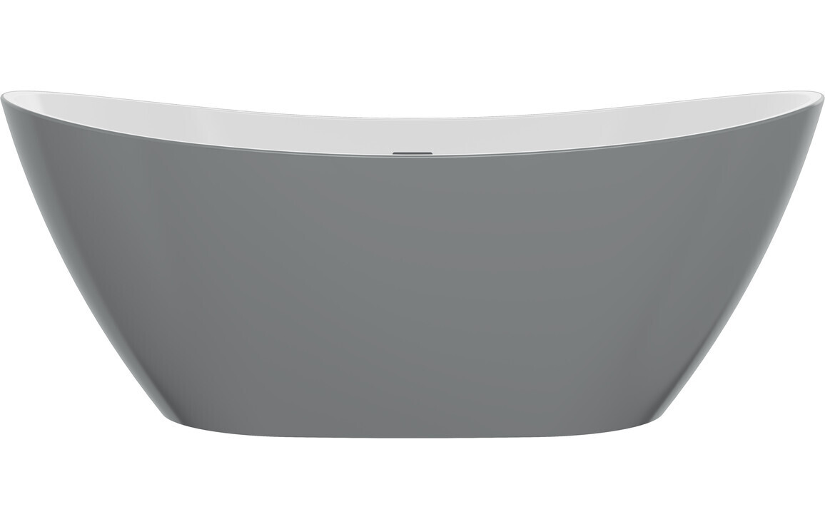 Bella Freestanding 1700x780x690mm Bath - Grey
