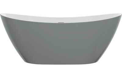 Bella Freestanding 1700x780x690mm Bath - Grey