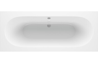 Marley Round Double Ended 1700x700x550mm 0TH Bath w/Legs