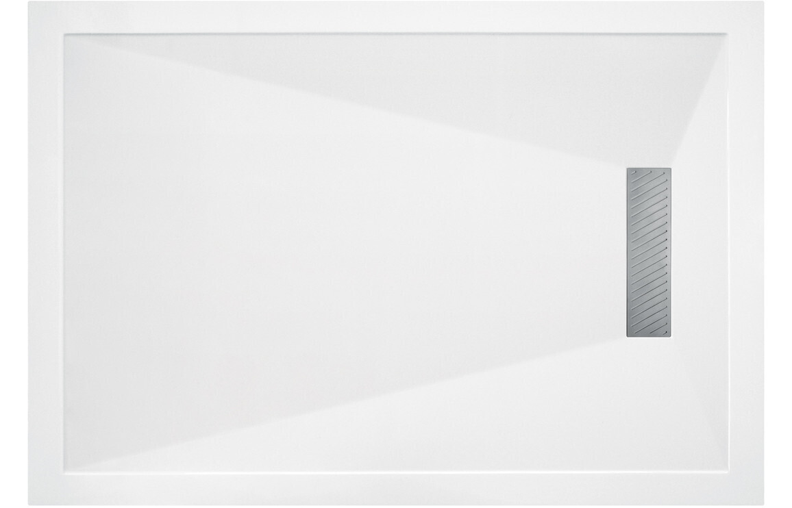 25mm Linear 1400x900mm Slim Rectangular Tray & Waste 25mm Linear 1400x900mm Slim Rectangular Tray & Waste