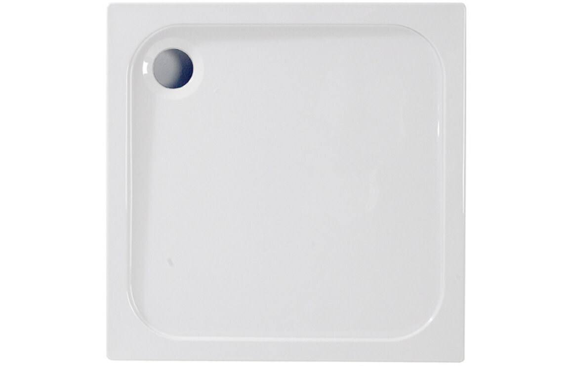 45mm Low Profile 700x700mm Square Tray & Waste