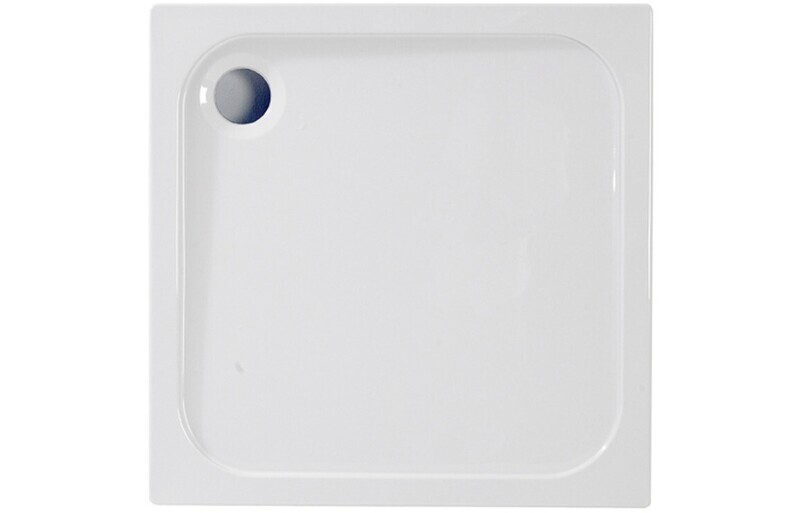 45mm Low Profile 900x900mm Square Tray & Waste