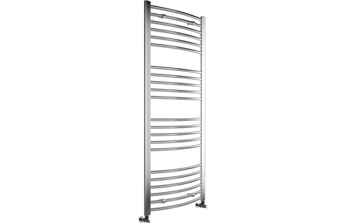 Georgia Curved 30mm Ladder Radiator (600x1600x30mm) - Chrome