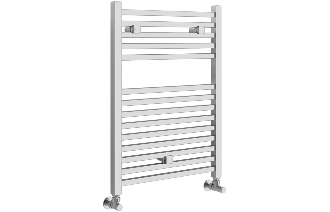 Quinn Square Ladder Radiator (500x690x30mm) - Chrome