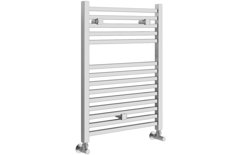 Quinn Square Ladder Radiator (500x690x30mm) - Chrome