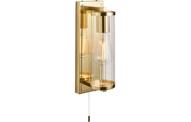 Delia Wall Light - Brushed Brass