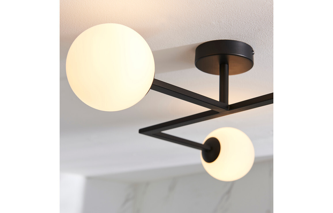 Atlas Ceiling Light - Matt Black