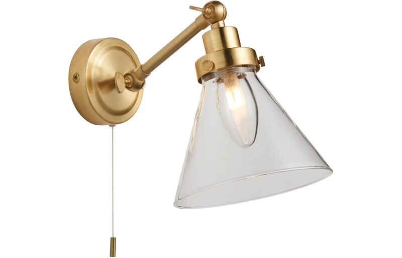Prism Wall Light - Brushed Brass
