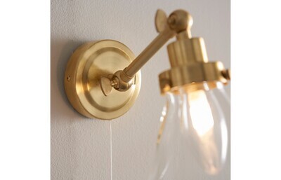 Prism Wall Light - Brushed Brass