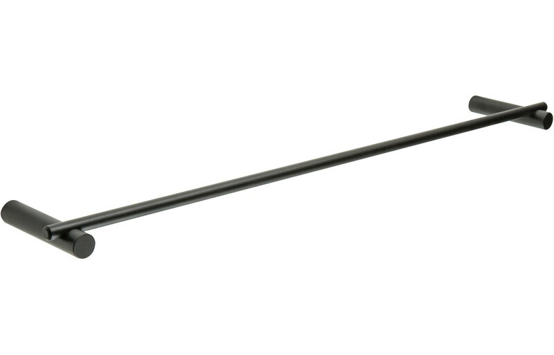 Burt 45cm Towel Rail - Black