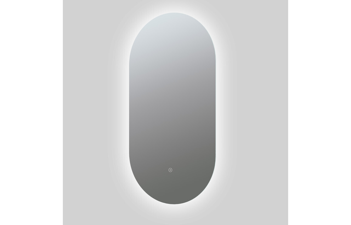 Emma 400mm Oblong Back-Lit LED Mirror