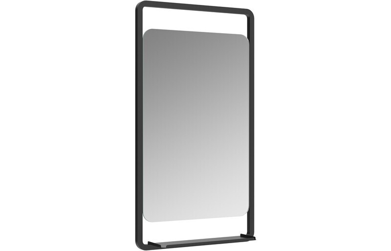 Dayna 500mm Rectangle Mirror w/Shelf