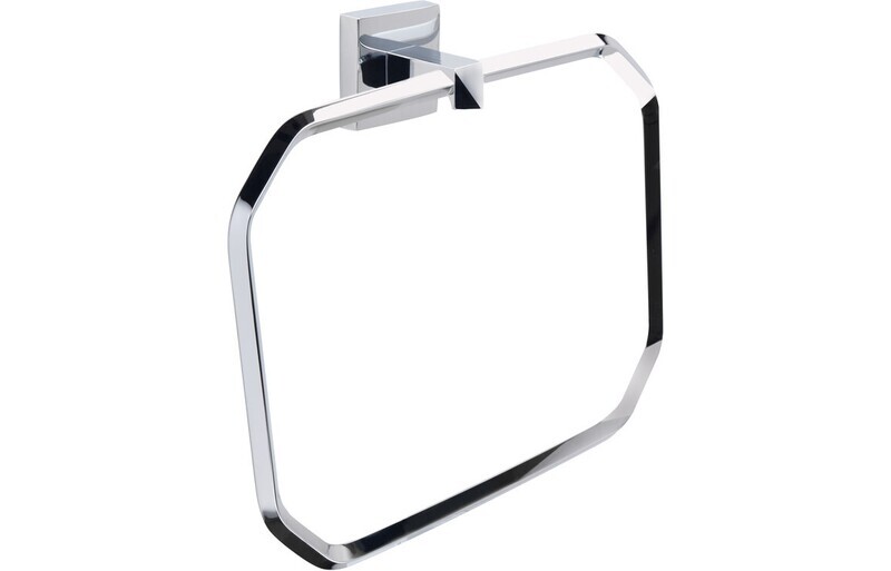 Vira Towel Ring - Chrome