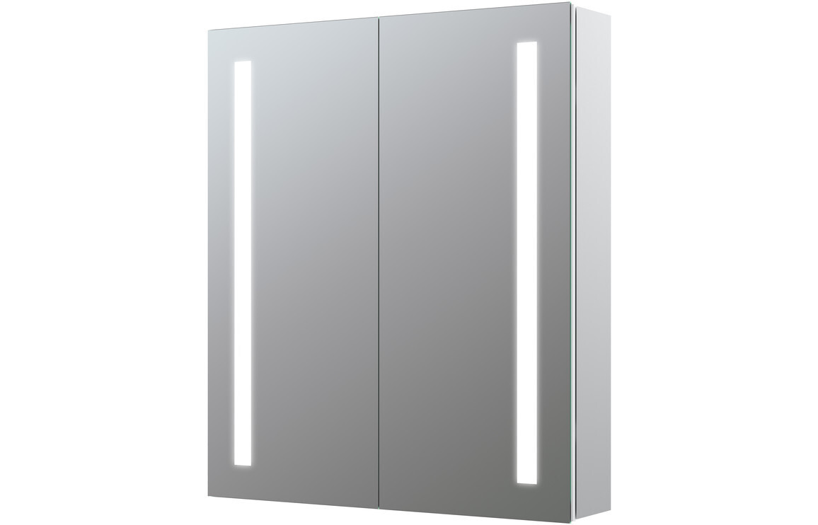 Spencer 600mm 2 Door Front-Lit LED Mirror Cabinet