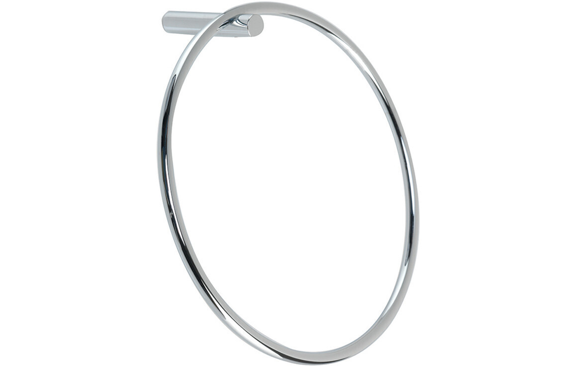 Burt Towel Ring - Chrome