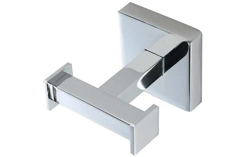 Dawn Double Robe Hook - Chrome