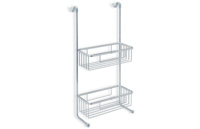 Milo 2-Tier Shower Caddy - Chrome