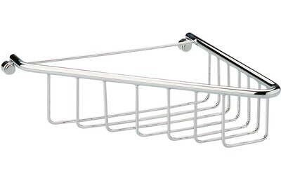 Ella 1-Tier Corner Shower Caddy - Chrome