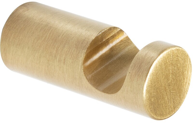 Burt Robe Hook - Brushed Brass