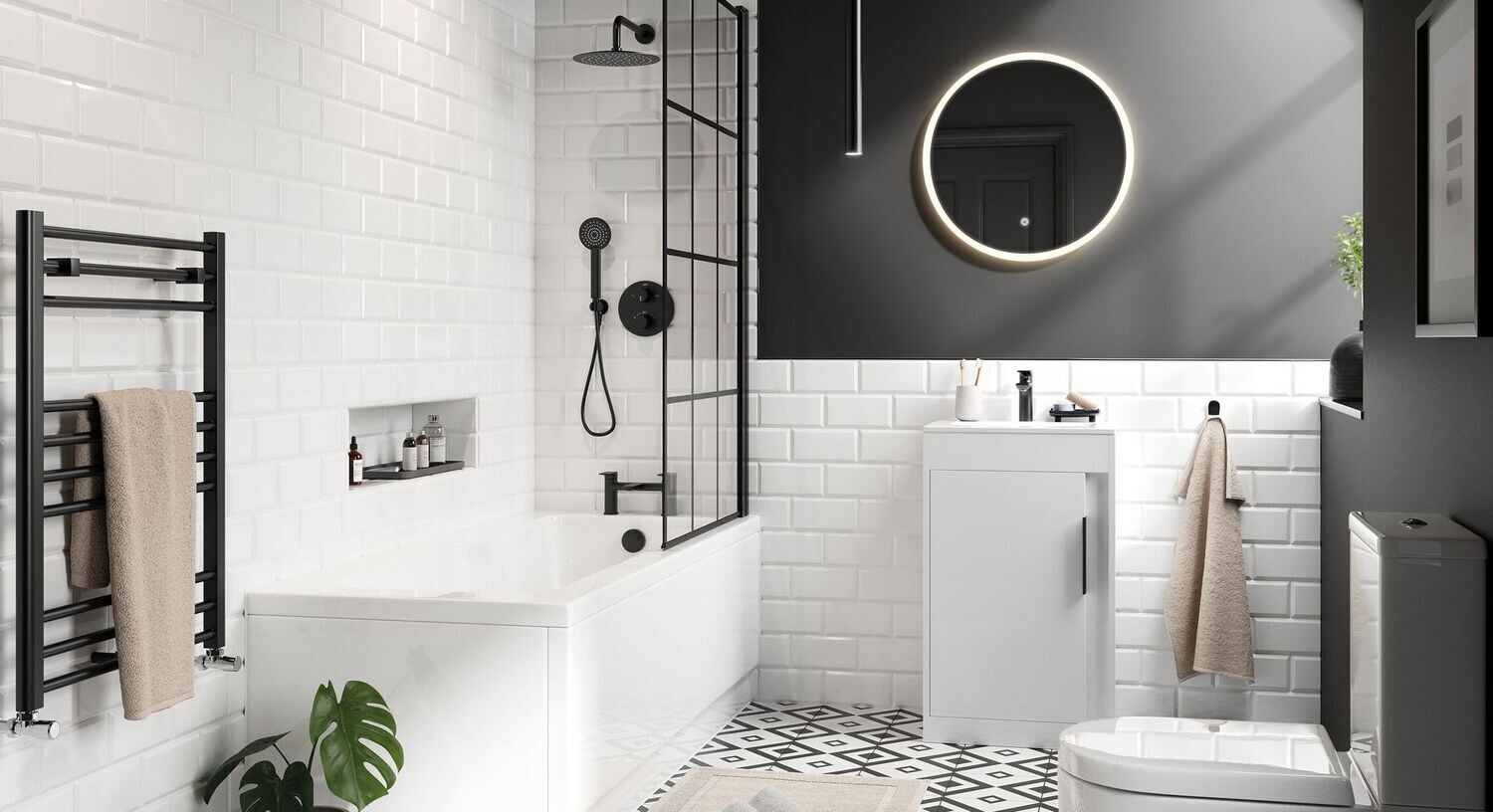 Springfield White Tile Springfield - White Gloss