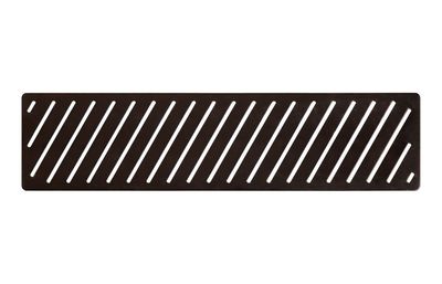 Linear Tray Waste Cover - Matt Black